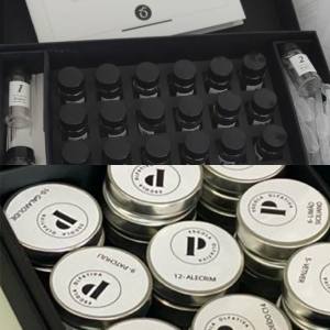 Foto que ilustra os kits do Combo de cursos de perfumaria online para iniciantes em maio